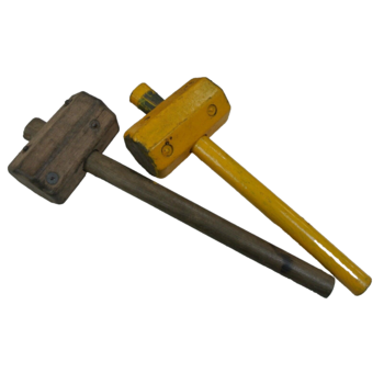 Military Issue Wooden Mallet British Army Pup Tent Mallet - main image