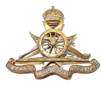 Royal Malta Militaria  And Artillery Cap Badge  - main image