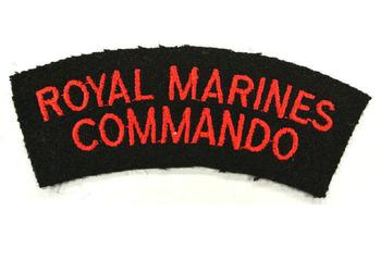  Royal Marine Commando Cloth Shoulder Titles - main image