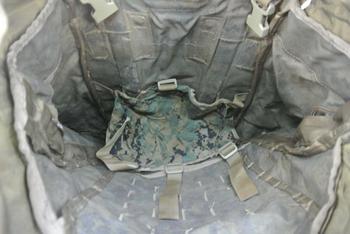 US Woodland marpat camo rucksack - main image