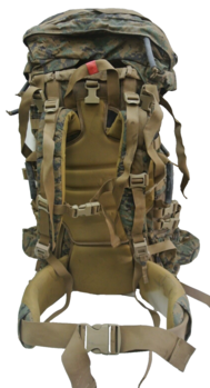 US Woodland marpat camo rucksack - main image