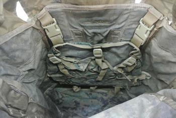 US Woodland marpat camo rucksack - main image