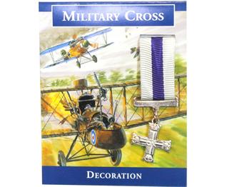 Mini British Military Cross Medal - main image