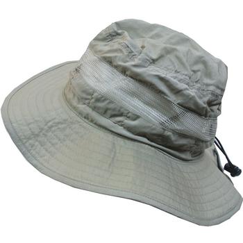 New Soft Feel Outdoor Trekker Wide Brim Hat With Mesh Surround - main image