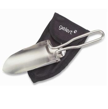 Trowel, Stainless steel folding trowel, Mini Stainless steel Trowel / Spade With Pouch - main image