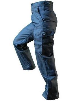 black rip stop trousers - main image