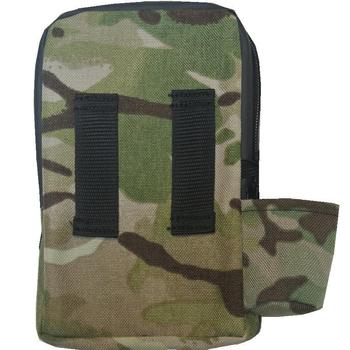 MTP Multicam belt pouch zip around top - main image