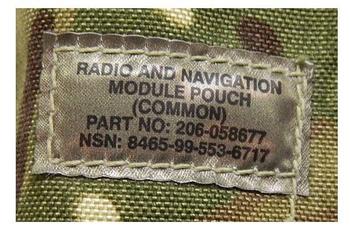 MTP Radio And Navigation PRR Module Pouch For Bowman, Genuine Issue, New - main image