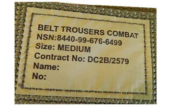 PCS Trouser Belt Lightweight Current Issue Light Olive Trouser Belt For MTP Clothing - Unissued / New - main image