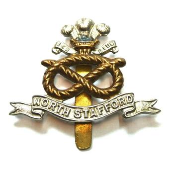North Staffordshire Infantry Regiment Cap badge - main image