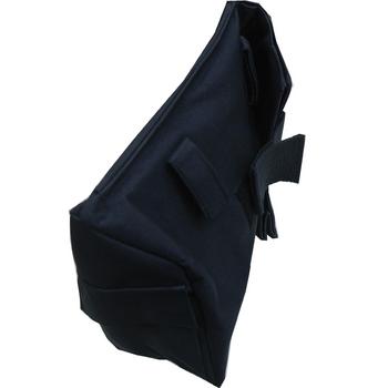 Navy Blue Respirator/Gas Mask Bag Dutch Airforce Issue Side Opening Bag - main image