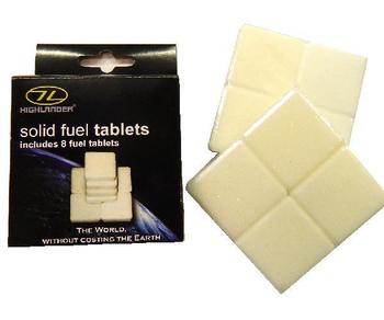 Solid Fuel Tablets Pack of 8  Highlander Solid Fuel Tablets