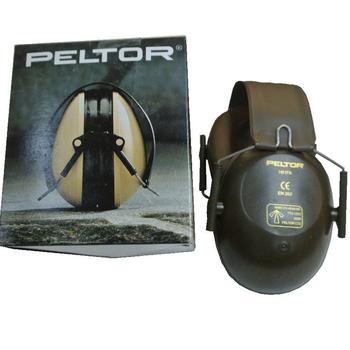 Peltor Ear Defenders Fold Down Olive Green Compact Military Issue Defenders - main image