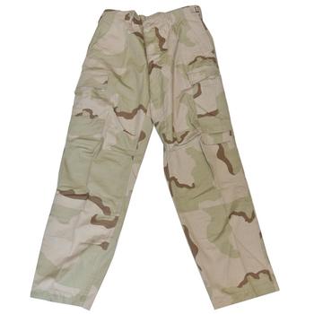 Genuine U.S. Ripstop Tri Colour 3 Colour Desert Camo Combat Trousers - New - main image