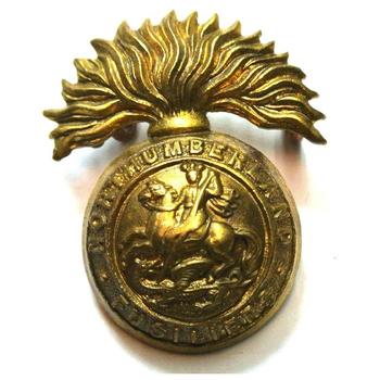 The Northumberland Fusiliers Cap Badge - main image