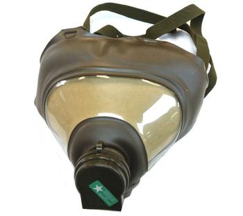 Gas Mask Danish / Norwegian military issue Vintage Civil defence IMB model gas mask / respirator  - main image