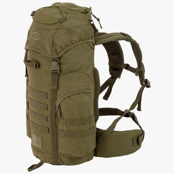 Bergen 44 Litre Forces Army Style Loader 44L Molle Rucksack Olive Green / Black NRT044 - main image