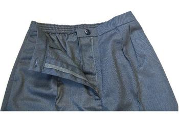 Ladies And Mens Slate Grey Womens Slacks - Tri Service Nurses Trousers - main image