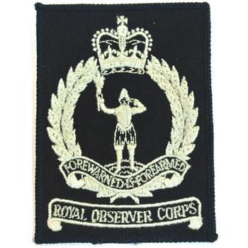 Royal Observer Corps Blazer Badge - main image