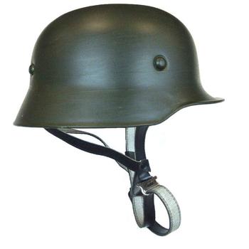 German Fire Fighters Helmet Classic WWII Shape German Helmet Painted Or Original - main image