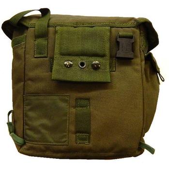Respirator Bag Olive Green OG PLCE, S10 S6 Genuine Military Issue Resi Case Graded / As New - main image