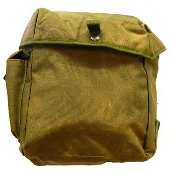 Respirator Bag Olive Green OG PLCE, S10 S6 Genuine Military Issue Resi Case Graded / As New - main image