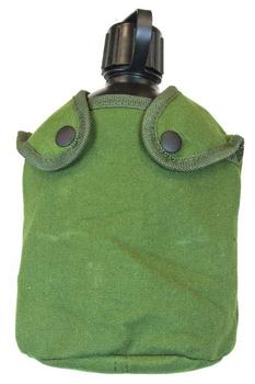 Avon Black Water Bottle With Camo  Or Olive Belt Pouch - main image