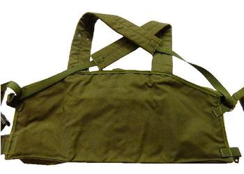 Olive military Issue Chest Rig - PLCE webbing Old School Green - main image
