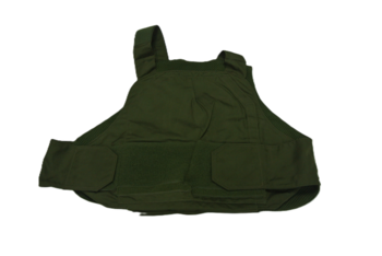 Olive Green Ballistic Vest Cover - England's Safety Equipment  - main image