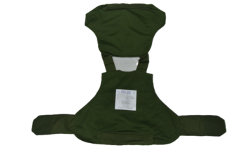 Olive Green Ballistic Vest Cover - England's Safety Equipment  - main image