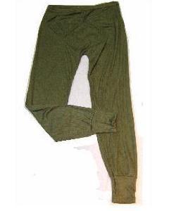 Green Thermal Long Johns New Olive Green - main image