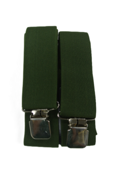 Adjustable Wide Clip On Braces /  Suspenders In Assorted Colours - main image