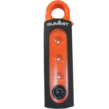 LED Clip On Light Summit Orange / Black Clip LED Light - main image
