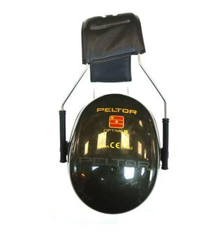 Peltor Ear Defenders Optime Metallic Green Ear Defenders Military Issue - main image