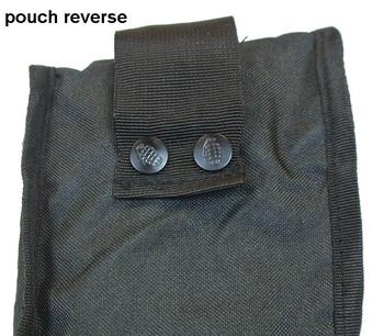 Security Patrol Belt Pouch System Black Pouch Set With Belt - main image