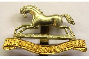 The Queens Own Hussars Cap badge