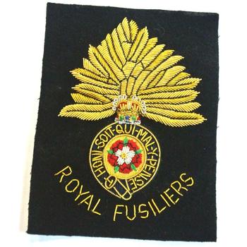 Royal Fusiliers Blazer badge