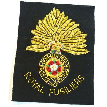 Royal Fusiliers Blazer Badge - main image
