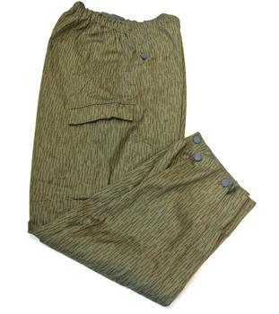 Zipped / Heavyweight DDR East German Strichtarn Raindrop Camo Trousers - main image