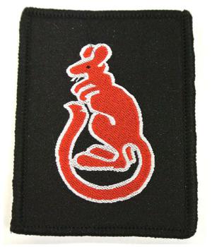 Desert Rat Div Sign Single Badge