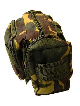 Waist Pouch - React Molle Waist Pouch In Olive And Woodland DPM (TT106) - main image