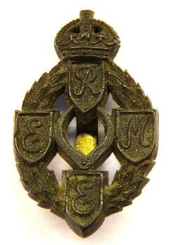 REME Plastic war Economy badge