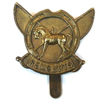 Army Remounts Service Cap Badge - main image