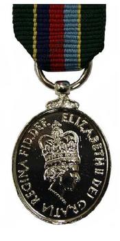 Volunteer Reserves Mini Medal