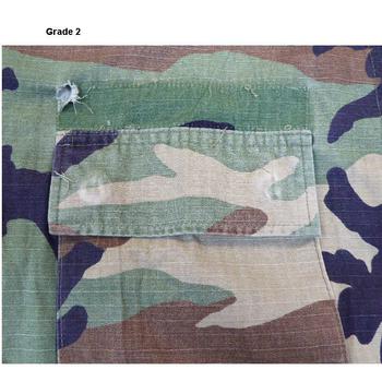 M81 U.S. Army BDU Woodland Ripstop Field Shirt Genuine Vintage Military Issue Used Graded Condition - main image