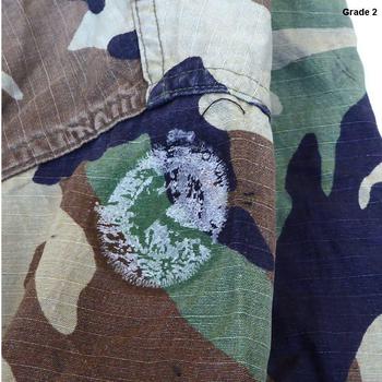 M81 U.S. Army BDU Woodland Ripstop Field Shirt Genuine Vintage Military Issue Used Graded Condition - main image