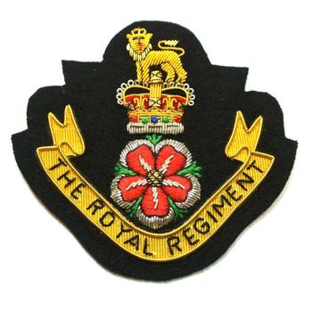 Loyal Regiment Blazer Badge  - main image