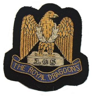 Royal Dragoons Blazer badge