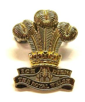 The Royal Welsh Cap badge formed march 2006