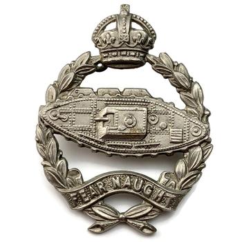Tank Corps and RTR Royal Tank Regiment Cap Badges - main image